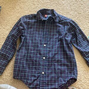 Boys Chaps Long Sleeve Button Down Shirt